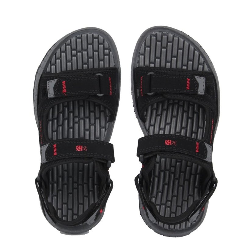 Karrimor Antibes Walking Sandals Childrens Black/Red/Char