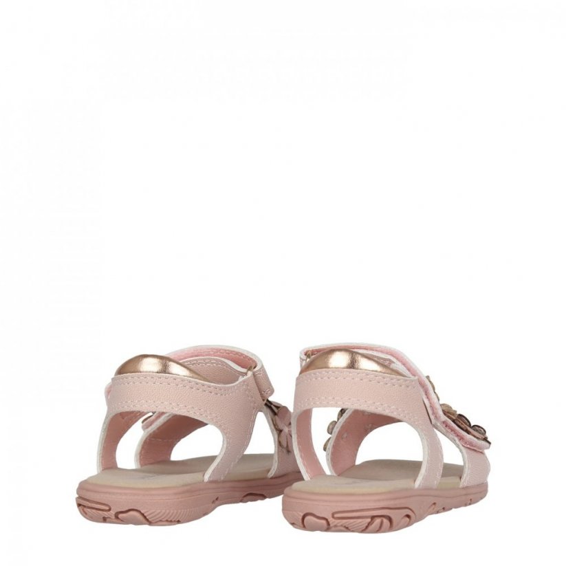 SoulCal Vel Strap Sandals Infant Girls Pink