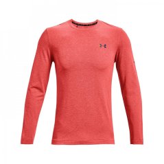 Under Armour Armour Rush Seamless T Shirt Mens Red