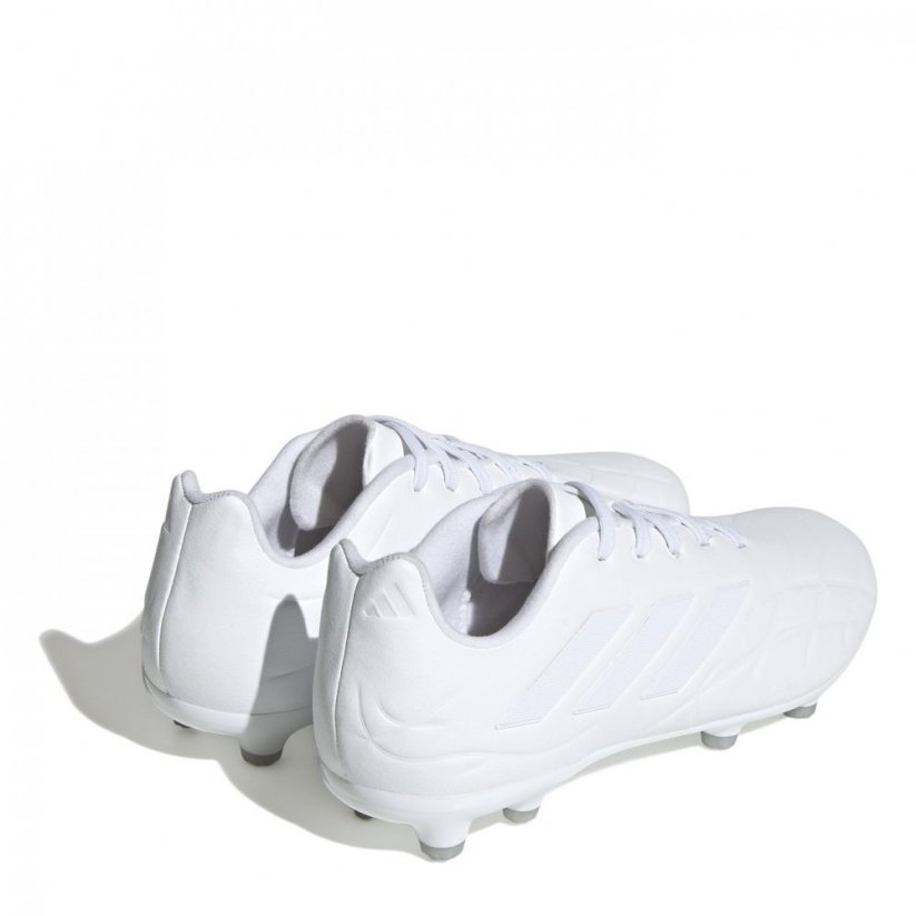 adidas Copa Pure.3 Junior Firm Ground Football Boots White/White