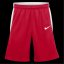 Nike Unisex Kids' Basketball Shorts Univrsty Red/Wh