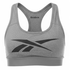 Reebok Teresa Racer Back Bra Top Grey
