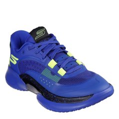 Skechers Resagrip Basketball Trainers Mens Blue/Black