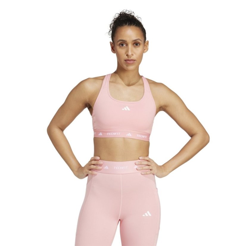 adidas TECHFIT Bra Semi Pink