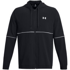 Under Armour Men's Baseline Woven Performance Hoodie Black