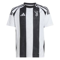 adidas Juventus Home Shirt 2024 2025 Juniors White