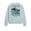 Jack and Jones Okayama Crew Sweatshirt Mens Pale Blue