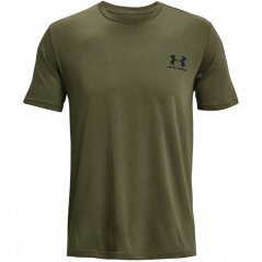 Under Armour Sportstyle Short Sleeve T-Shirt Men's Marine OD Green