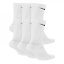 Nike Everyday Plus Cushioned Training Crew Socks (6 Pairs) White/Black
