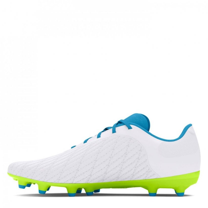 Under Armour Magnetico Select Firm Ground Football Boots White/Yellow