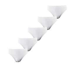 Donnay Essential Mens 5-Pack Briefs White