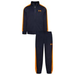 Under Armour Knit Track Suit Infant Boys Navy/Orange