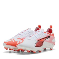 Puma Unisex Kids Ultra Pro Firm Ground Football Boots Puma White