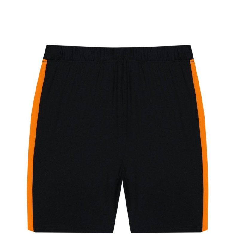 Castore Unisex Kids' Licensed Football Shorts Black/Orng