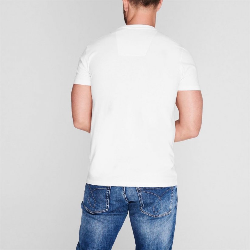 Pierre Cardin Cardin V Neck T Shirt White