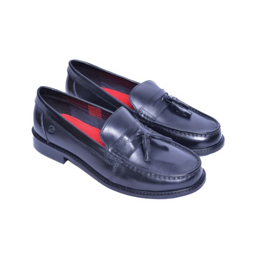 Lambretta Tassel Loafer Black