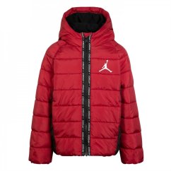 Air Jordan Faux Down Jacket Gym Red