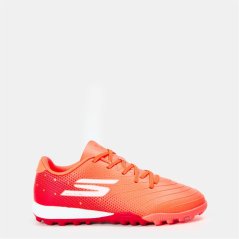 Skechers SKX 1 Youth Juniors Astro Turf Football Boots Orange