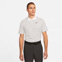 Nike Dri-FIT Victory Men's Striped Golf Polo White/Black