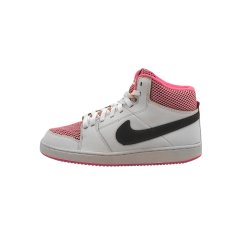 Nike Backboard 2 Mid Junior Girls Trainers White/Grey/Pink