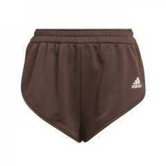 adidas Hyperglam Mini Shorts Ladies Brown