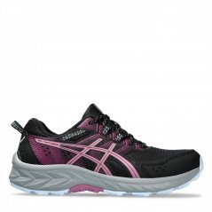 Asics Gel-Venture 9 Womens Trail Running Shoes Black/Soft Berr