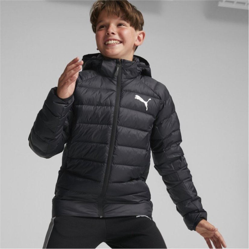 Puma Unisex Kids' Down Jacket Puma Black