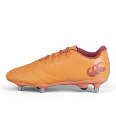 Canterbury Phoenix Team Soft Ground Rugby Boots Ornge/Ylw/Red
