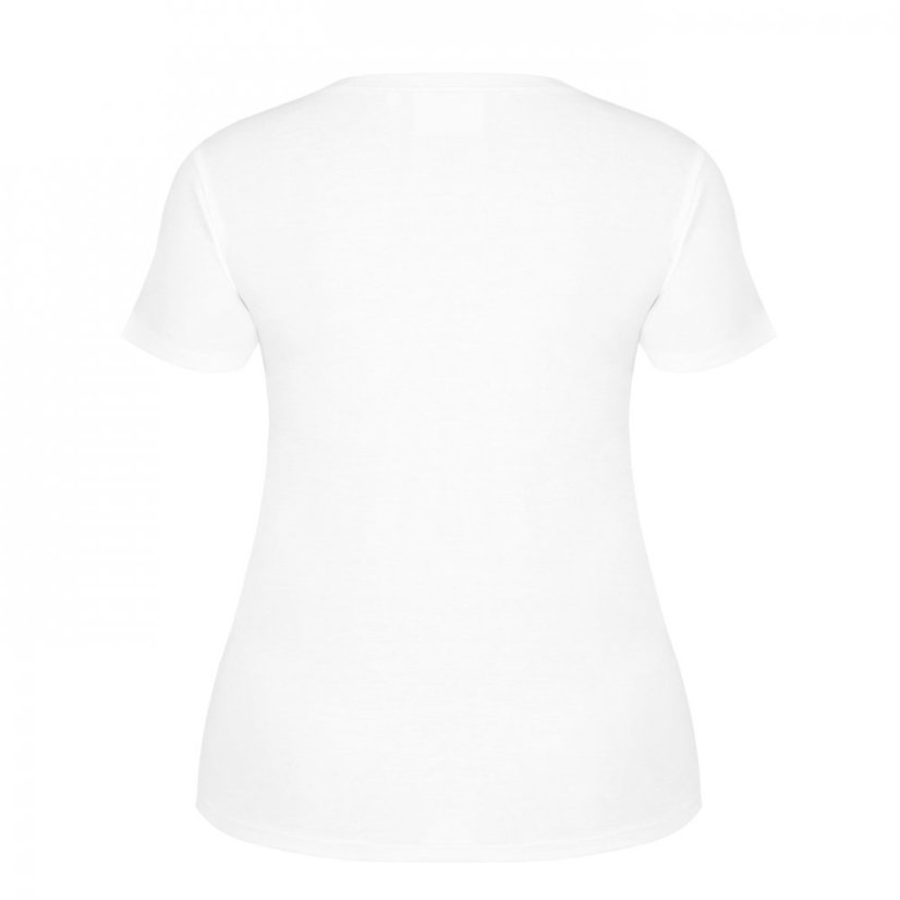 Slazenger V Neck T Shirt Ladies White