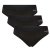 Reebok Reebok Womens 3 pack Briefs Austine 3pk Black