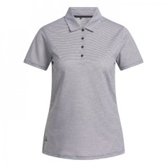adidas Ottoman Short Sleeve dámske polo tričko Black