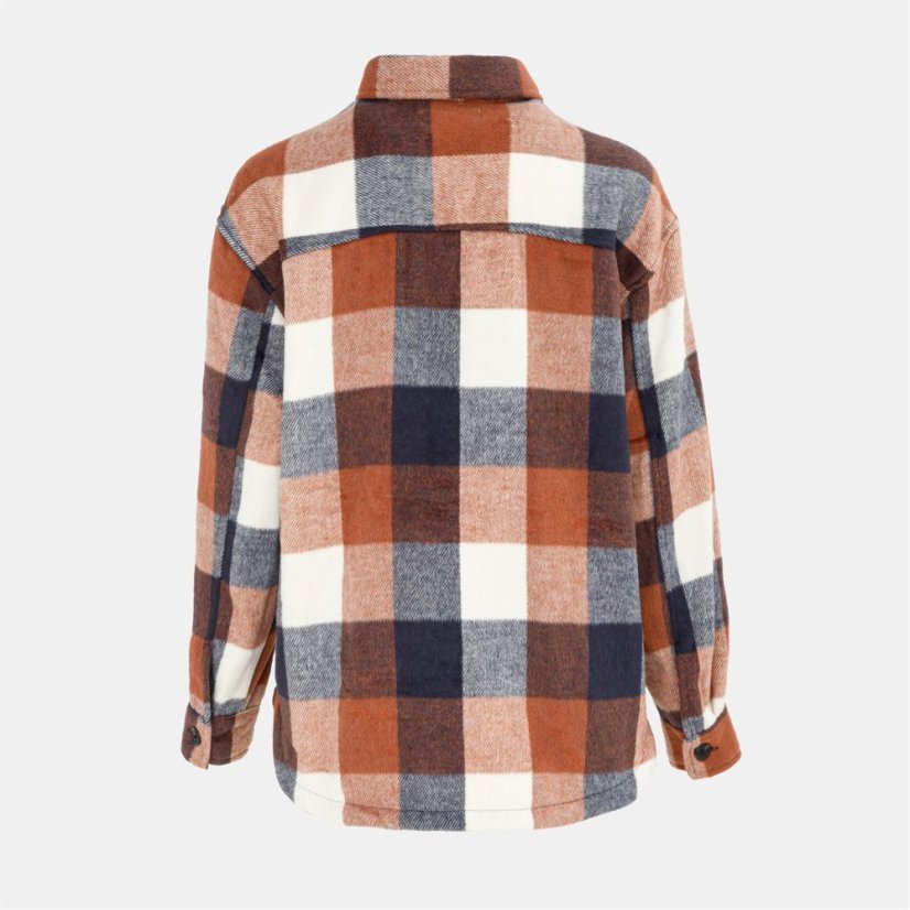 Miso Wool Shirt Ladies Brown