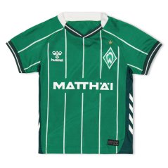 Hummel Werder Bremen Home Shirt 2025 2026 Juniors Green