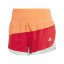 adidas New York City Running Split Shorts Womens Red/Scrlt/Aqua