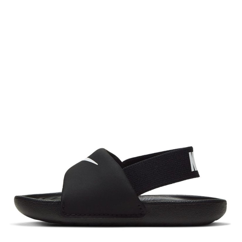 Nike Kawa Baby/Toddler Slides Black/White