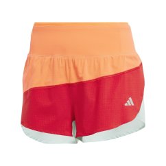 adidas New York City Running Split Shorts Womens Red/Scrlt/Aqua