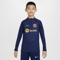 Nike Barcelona Pre Match Drill Top 2024 2025 Juniors Blue