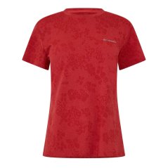 Columbia Women's Bluebird Crew Short Sleeve Performance T-Shirt Poppy Red