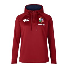 Canterbury British and Irish Lions 2024 Quarter Zip dámská mikina Red Dahlia