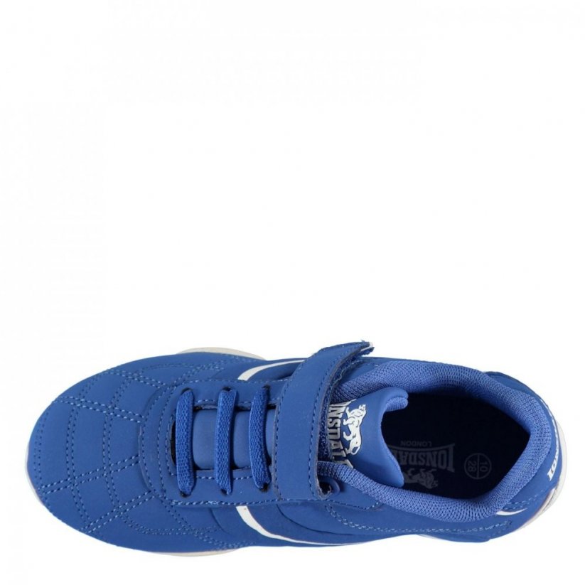 Lonsdale Camden Childrens Trainers Blue - Velikost: C13 (31.5)