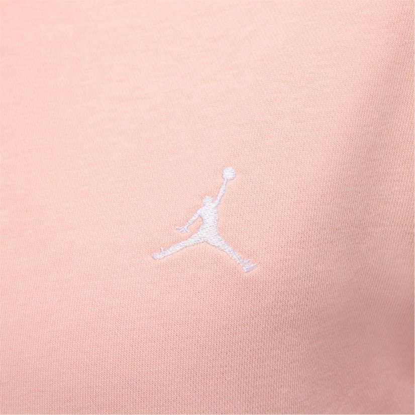 Air Jordan Essential Men's Fleece Pullover Hoodie Pink/White