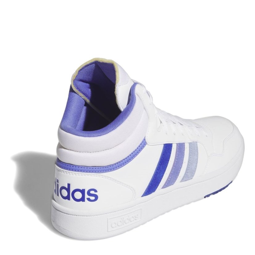 adidas Hoops 3.0 Mid Classic Vintage Shoes White/Blue