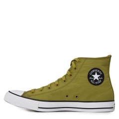 Converse Men's Canvas High-Top Trainers Green/White