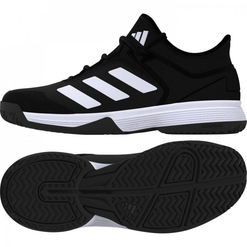 adidas Ubersonic 4 Tennis Shoes Juniors Blk/Wht