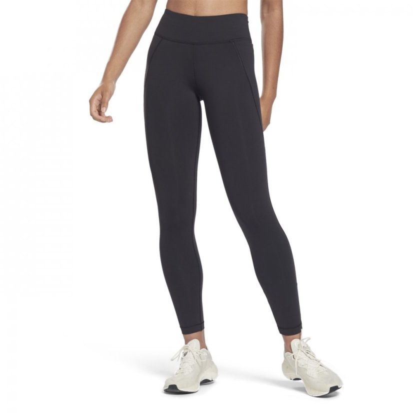 Reebok Lux Leggings Womens Gym Legging Black