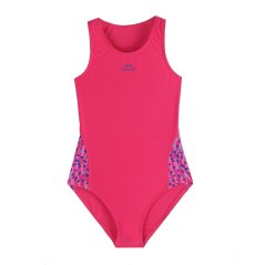 Slazenger Splice Racerback Swimsuit Junior Purple