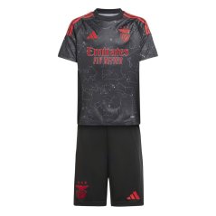 adidas Kids' Benfica Licensed Short Sleeve T-Shirt Black