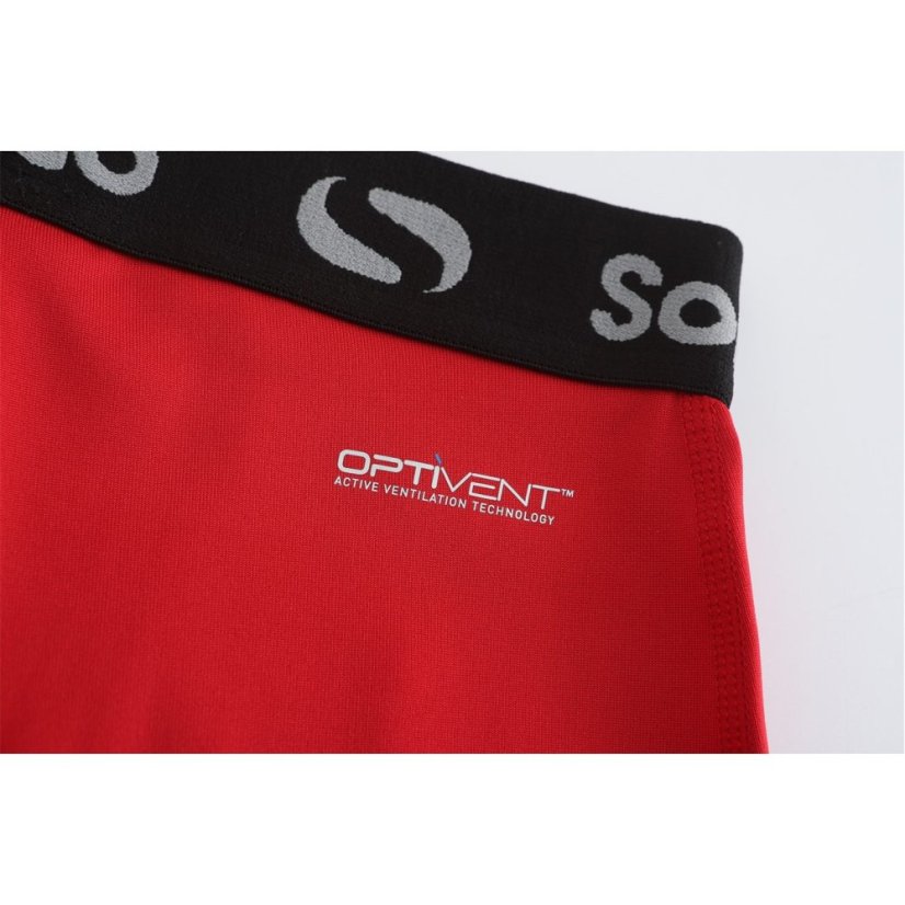 Sondico Core Baselayer Tights Juniors Red