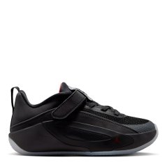 Air Jordan Kids' Basketball Trainers Black/Crimson