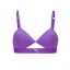 Puma Women's Peek A Boo Triangle Bralette Astor Purple